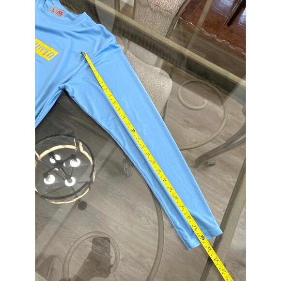 A4 "Trench Approved" Long Sleeve Light Blue T-Shirt L - Picture 6 of 6